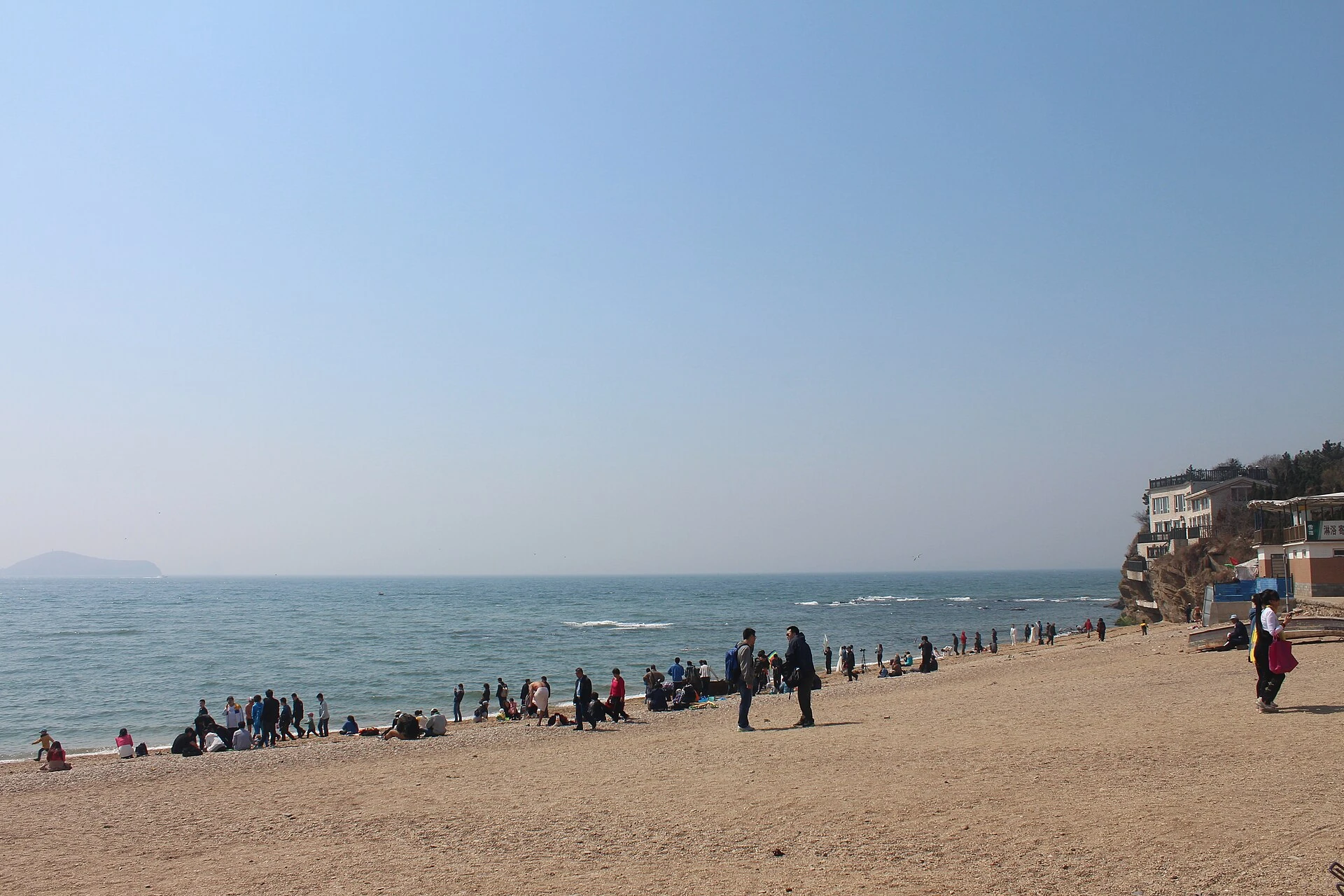付家庄公园海滩与海湾