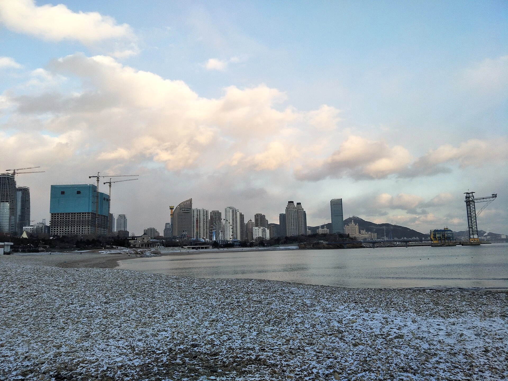 星海公园海滨景观